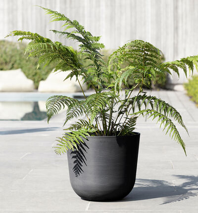 Ecopots Oslo sort 25 cm Ecopots Oslo sort 25 cm